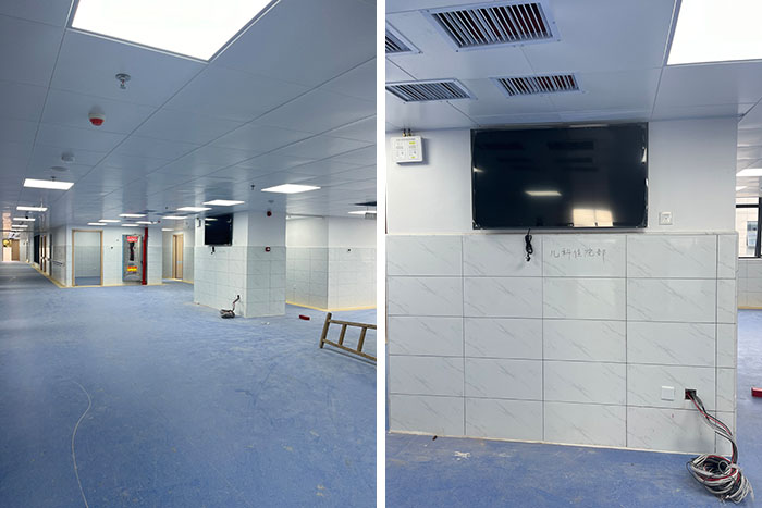 湖南省洞口第二人民醫院采購名科呼叫對講系列產品